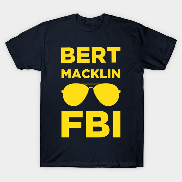 Bert Macklin: FBI T-Shirt by Craftee Designs